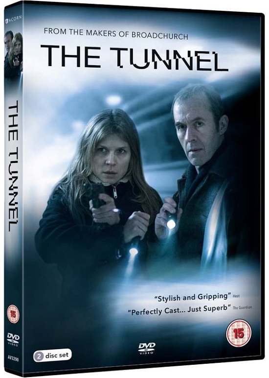 Cover for The Tunnel - Series 1 · Tunnel Series 1 (DVD) (2016)