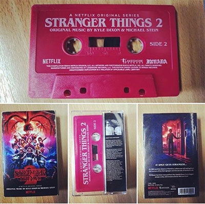 Cover for Kyle Dixon &amp; Michael Stein · Stranger Things 2 (A Netflix Original Series S (Cassette)