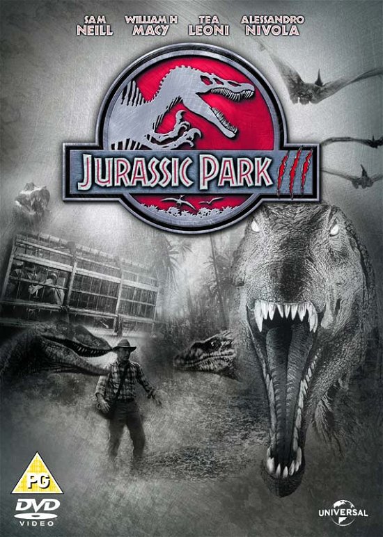 Cover for Jurassic Park III · Jurassic Park - Jurassic Park 3 (DVD) (2015)