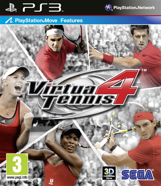 Virtua Tennis 4 - Sega Games - Spil - Sega - 5055277010905 - 29. april 2011