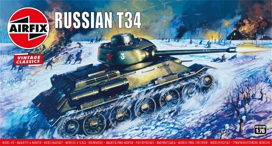 Russian T34 - Russian T34 - Produtos - Airfix-Humbrol - 5055286652905 - 