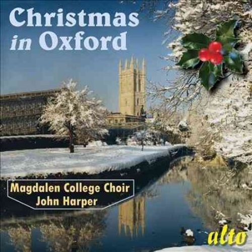 Cover for Choir of Magdalen College Oxford / Harper · Christmas In Oxford (Early- Victorian - Modern Carols) (CD) (2014)