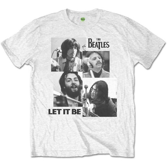 The Beatles Kids Tee: Let it Be - White T-shirt (1 - 2 Years) - The Beatles - Fanituote -  - 5056170680905 - 