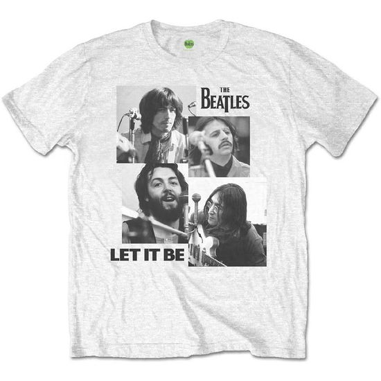 The Beatles Kids Tee: Let it Be - White T-shirt (1 - 2 Years) - The Beatles - Koopwaar -  - 5056170680905 - 