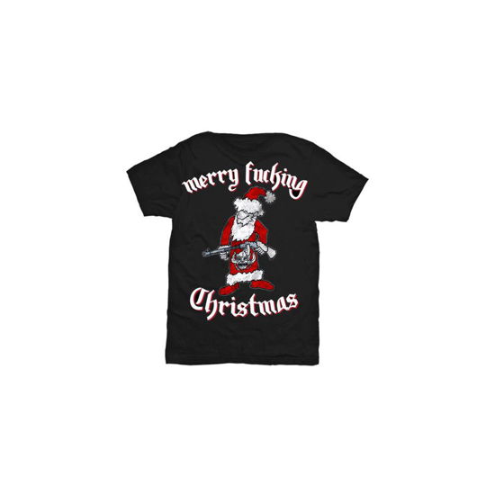 Motorhead Unisex T-Shirt: Merry Effing Christmas - Motörhead - Produtos -  - 5056368694905 - 