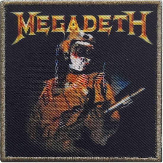 Megadeth Standard Printed Patch: Trooper - Megadeth - Produtos -  - 5056561040905 - 