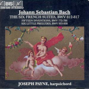 Payne  Joseph - Js Bach - Musikk - BIS - 7318595895905 - 2000