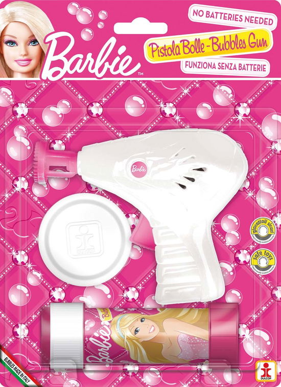 Barbie: Pistola Bolle Meccanica (Bolle Di Sapone) - Dulcop Bolle Di Sapone - Merchandise - Dulcop International - 8007315060905 - 