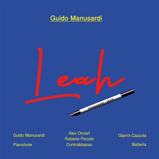 Cover for Guido -Trio- Manusardi · Leah (CD) (2023)