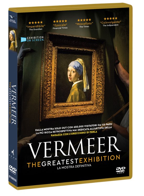 Cover for Vermeer: the Greatest Exhibiti (DVD) (2024)