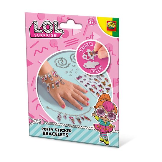 Cover for Ses Creative · Making Bracelets - L.o.l. Puffy Stickers - (s14190) (Spielzeug)