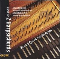 Works for 2 Harpsichords - Mattheson / Bach / Krebs - Musik - GLOBE - 8711525517905 - 15. Februar 1999