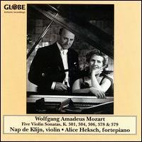 Violin Sonatas - Mozart / Klijn / Heksch - Música - GLOBE - 8711525603905 - 17 de dezembro de 1996
