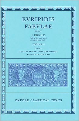 Euripides Fabulae: Vol. II: (Sup., El., Her., Tro., Iph.Tau., Ion) - Oxford Classical Texts - Euripides - Books - Oxford University Press - 9780198145905 - January 28, 1981