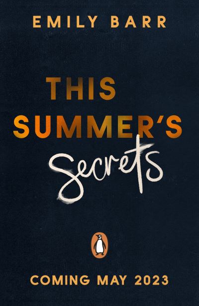 Cover for Emily Barr · This Summer's Secrets (Paperback Book) (2023)