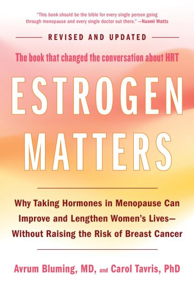 Cover for Avrum Bluming · Estrogen Matters (Book) (2024)