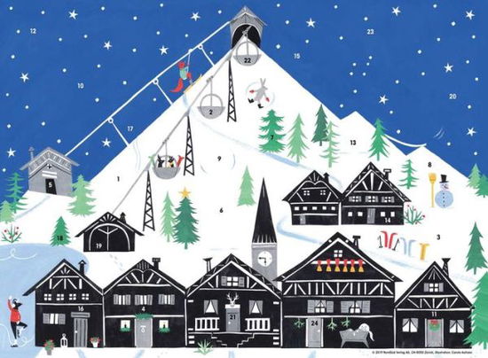 Cover for Carole Aufranc · Winter in the Mountains Advent Calendar (Calendar) (2019)