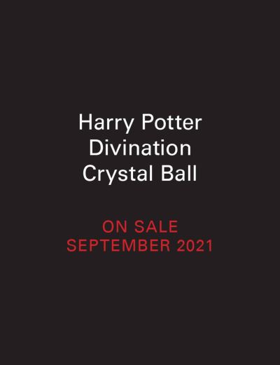 Cover for Donald Lemke · Harry Potter Divination Crystal Ball (Book) (2021)