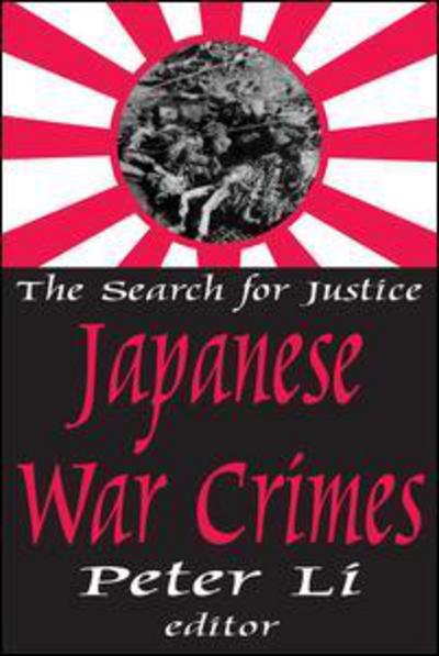 Cover for Peter Li · Japanese War Crimes (Paperback Book) (2001)