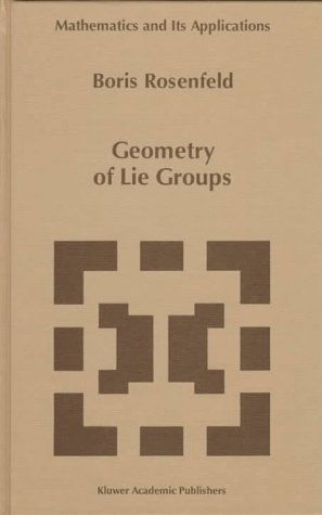Cover for B. A. Rosenfeld · Geometry of Lie Groups - Mathematics and Its Applications (Hardcover Book) (1997)