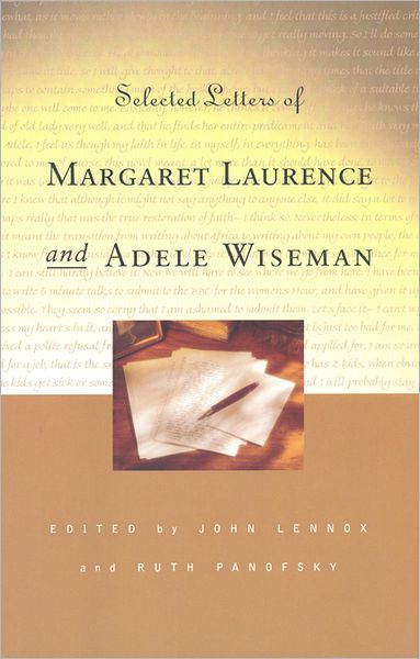 Cover for Margaret Laurence · Selected Letters of Margaret Laurence and Adele Wiseman - Heritage (Paperback Book) (1997)