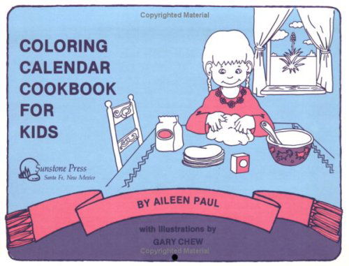 Cover for Aileen Paul · Coloring Calendar Cookbook for Kids (Paperback Book) (2016)