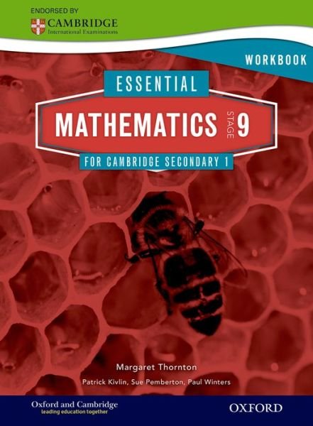 Cover for Margaret Thornton · Essential Mathematics for Cambridge Lower Secondary Stage 9 Workbook (Paperback Book) (2014)