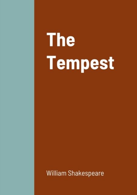 Cover for William Shakespeare · The Tempest (Paperback Book) (2022)