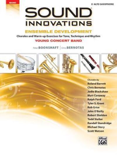 Cover for Peter Boonshaft · Sound Innovations for Concert Band -- Ensemble Development for Young Concert Band (Pocketbok) (2016)