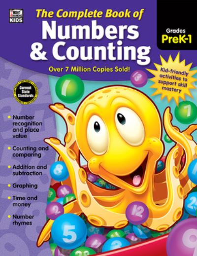 The Complete Book of Numbers & Counting, Grades Pk - 1 - Thinking Kids - Książki - Thinking Kids - 9781483826905 - 11 lutego 2016