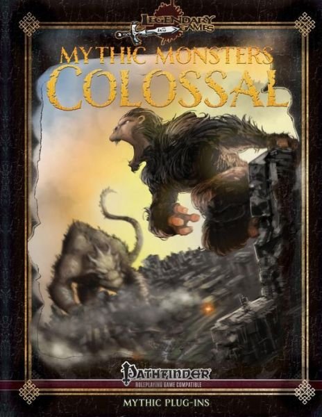Mythic Monsters: Colossal - Jason Nelson - Kirjat - Createspace - 9781511606905 - sunnuntai 5. huhtikuuta 2015