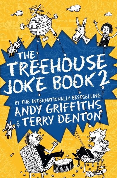 Cover for Andy Griffiths · The Treehouse Joke Book 2 (Paperback Bog) (2021)