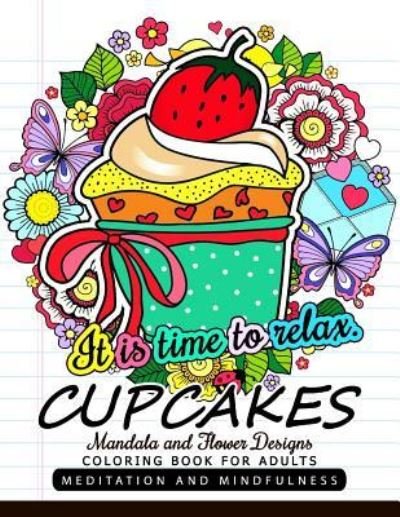 Cover for Adult Coloring Books · CUPCAKES Coloring Book for Adults (Taschenbuch) (2017)