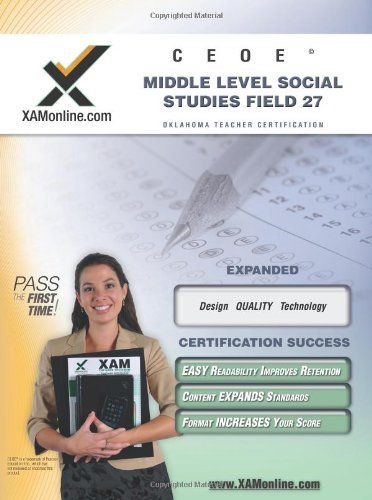 Cover for Sharon Wynne · Ceoe Osat Middle Level Social Studies Field 27 Teacher Certification Test Prep Study Guide (Xam Osat) (Paperback Book) (2006)
