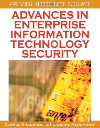 Cover for Djamel Khadraoui · Advances in Enterprise Information Technology Security (Premier Reference) (Hardcover Book) (2007)