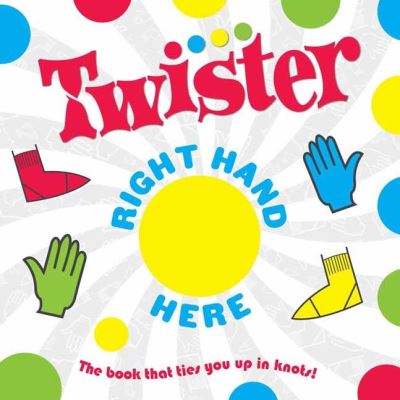 Cover for Insight Kids · Hasbro Twister: Right Hand Here - PlayPop (Board book) (2021)