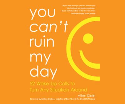 Cover for Allen Klein · You Can't Ruin My Day (CD) (2015)