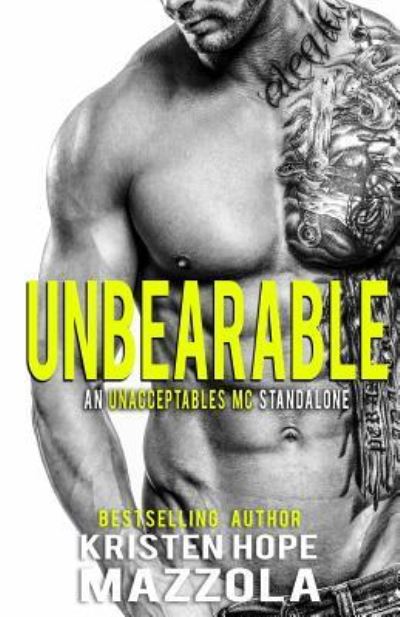 Cover for Kristen Hope Mazzola · Unbearable (Paperback Book) (2018)