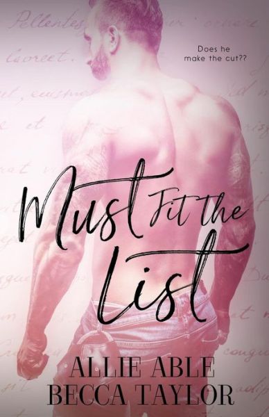 Cover for Pink Ink Designs · Must Fit the List (Paperback Bog) (2018)