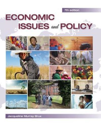 Cover for Jacqueline Brux · Economic Issues and Policy - 7th ed (Hardcover Book) (2019)