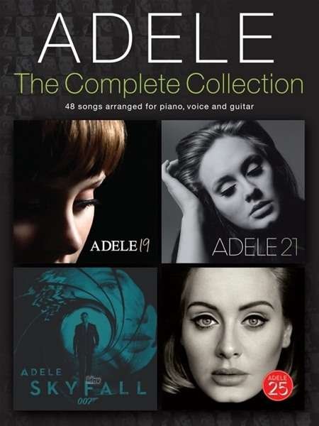 Cover for Adele · The Complete Collection: 48 Songs Arranged for Piano, Voice and Guitar (Bok) (2016)