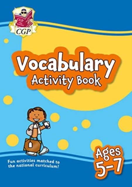 Cover for CGP Books · Vocabulary Activity Book for Ages 5-7 - CGP KS1 Activity Books and Cards (Paperback Book) (2022)