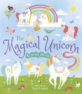 Cover for Sam Loman · The Magical Unicorn Activity Book (Paperback Bog) (2019)