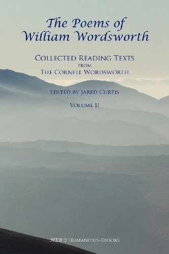 Cover for William Wordsworth · The Poems of William Wordsworth: Collected Reading Texts from the Cornell Wordsworth (Paperback Bog) (2009)