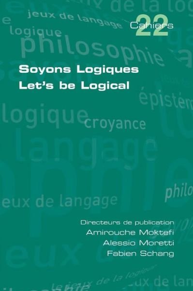 Cover for Amirouche Moktefi · Soyons Logiques. Let's be Logical (Pocketbok) (2016)