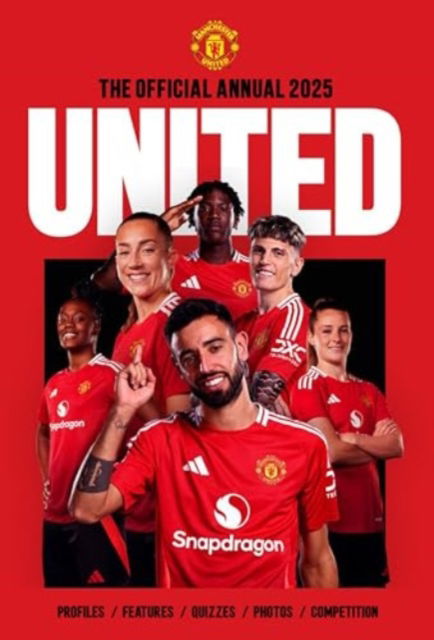 Cover for Grange · Official Manchester United Annual 2025 (Hardcover Book) (2024)