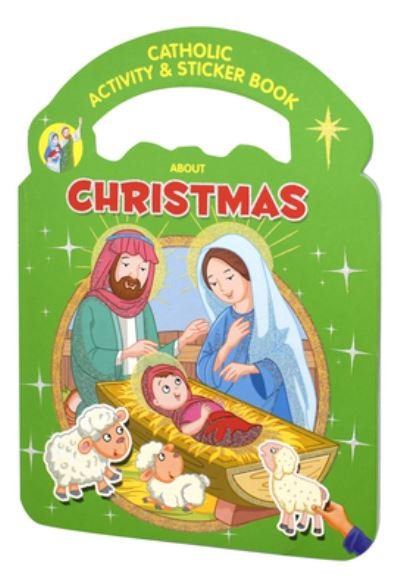 Cover for Catholic Book Publishing Corp · Catholic Activity &amp; Sticker Book about Christmas (Book) (2020)