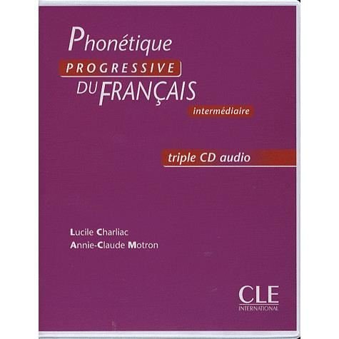 Phonetique Progressive Du Francais, Intermediaire - Annie-claude Motron - Audio Book - Cle International - 9782090328905 - February 8, 2008