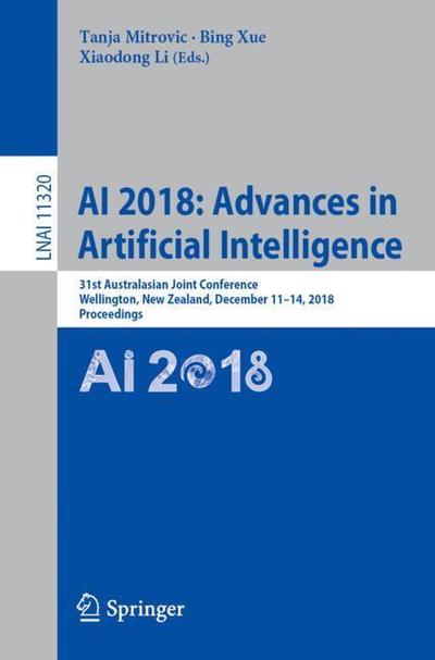 Cover for AI 2018 Advances in Artificial Intelligence (Book) [1st ed. 2018 edition] (2018)