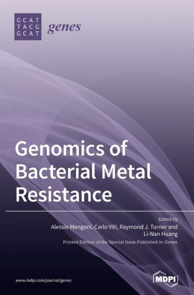 Cover for Alessio Mengoni · Genomics of Bacterial Metal Resistance (Hardcover Book) (2021)